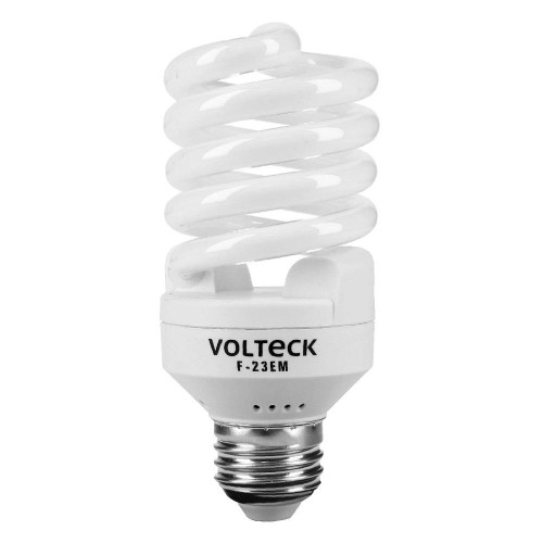 46838 F-23EM LAMPARA ESPIRAL MINI T2 23 W LUZ DE DIA EN BLISTER VOLTECK