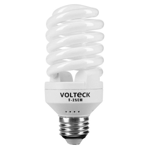 48506 F-25EM LAMPARA ESPIRAL MINI T2 25 W LUZ DE DIA EN BLISTER VOLTECK