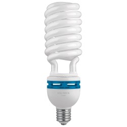 48261 F-105EXC LAMPARA ESPIRAL 105 W BASE MOGUL E39 220 V LUZ DIA CAJA VOLTECK