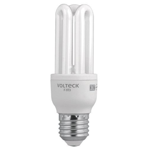 46843 F-9T3 LAMPARA TRIPLE T3 9 W LUZ DE DIA EN BLISTER VOLTECK