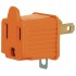 46256 AD-32N-G ADAPTADOR 3 A 2 NARANJA A GRANEL VOLTECK