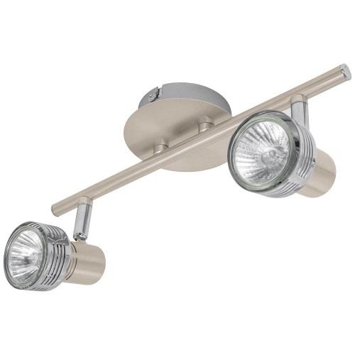 48441 SOB-306S LUMINARIO DE SOBREPONER CON 2 SPOTS BASE GU10 VOLTECK