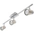 48434 SOB-303S LUMINARIO DE SOBREPONER CON 3 SPOTS BASE GU10 VOLTECK