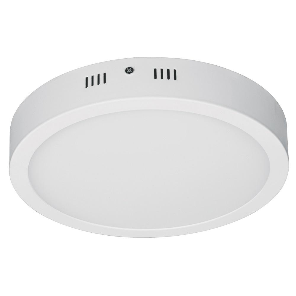 Pla L Luminario Blanco De Led W Redondo Tipo Plafon Luz De Dia Volteck