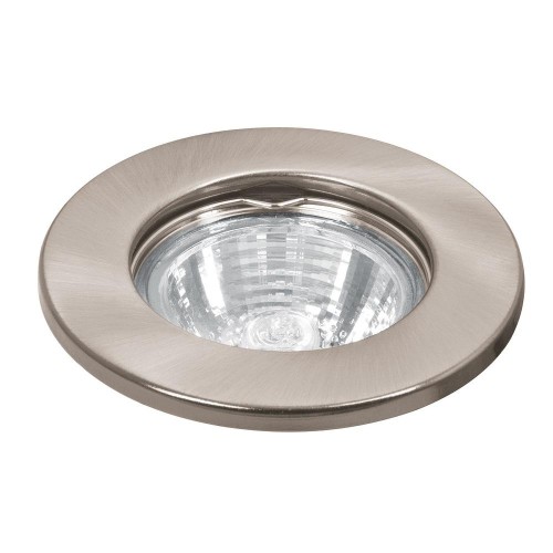 46614 EMP-102S LUMINARIO REDONDO SATIN SPOT FIJO LAMPARA NO INCLUIDA VOLTECK