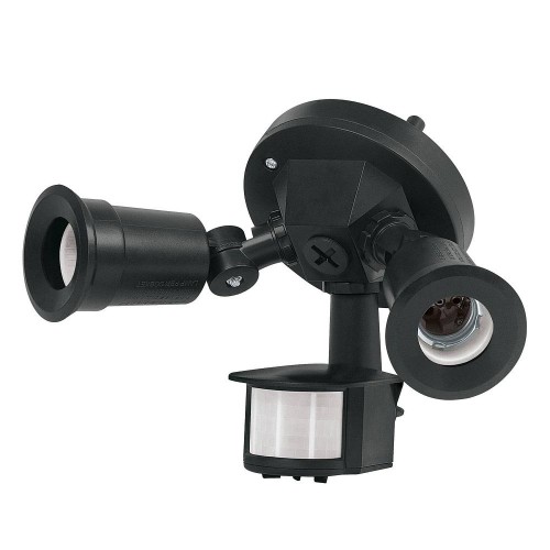 47275 ARB-902S ARBOTANTE NEGRO C/SENSOR MOVIMIENTO LAMPARAS NO INCLUIDAS VOLTECK