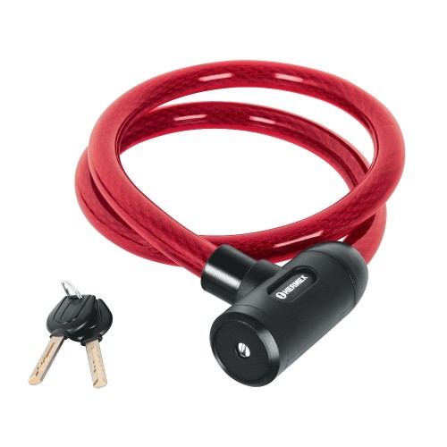 43921 CB-20 CANDADO DE CABLE CON LLAVE 20 MM X 1.20 M HERMEX