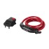 43925 CB-10C CANDADO DE CABLE CON COMBINACION 10 MM X 1.20 M HERMEX