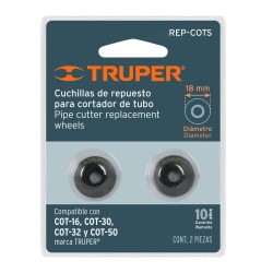 12862 REP-COTS BLISTER CON 2 CUCHILLAS PARA CORTADORES DE TUBO COT-16-50 TRUPER