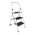 24120 ESTU-3P ESCALERA TUBULAR PLEGABLE 3 PELDAÑOS PRETUL