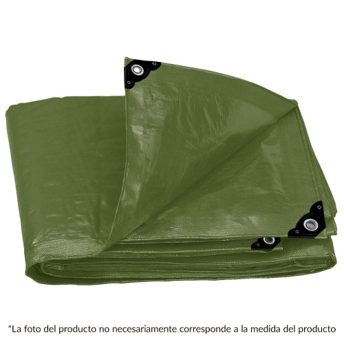 16377 LT-56X LONA USO RUDO VERDE OLIVO 5 X 6 M TRUPER