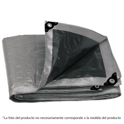 10778 LT-69 LONA GRIS REFORZADA 6 X 9 M TRUPER