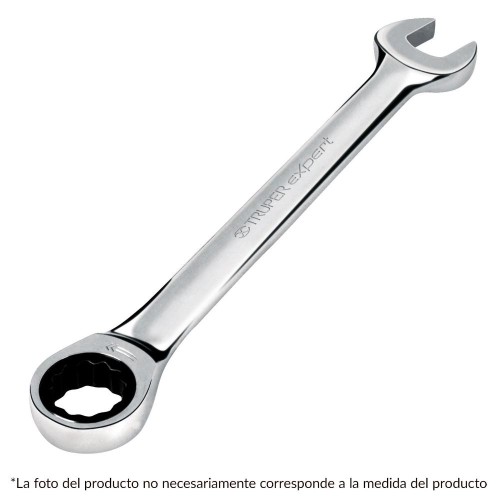 15745 LL-2013MX LLAVE COMBINADA CON MATRACA 13 MM X 174 MM LARGO TRUPER