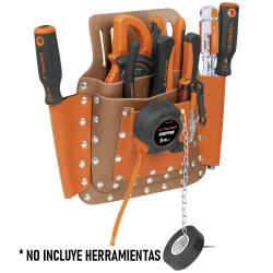 11511 POHE-8CU PORTA HERRAMIENTAS DE CUERO CON 8 COMPARTIMENTOS TRUPER