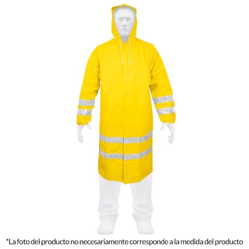 17724 IM-REF-XL GABARDINA IMPERMEABLE DOBLE CAPA CON REFLEJANTE XG TRUPER