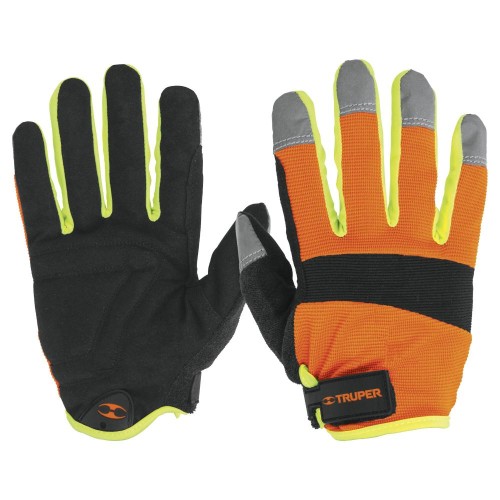 10849 GU-625 GUANTES PARA MECANICO ALTA VISIBILIDAD TRUPER