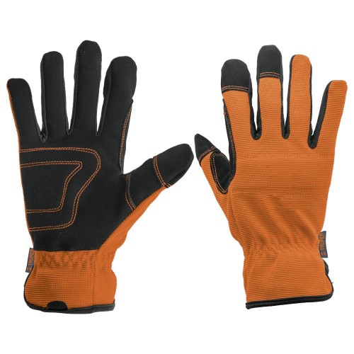 10848 GU-615 GUANTES PARA MECANICO PALMA REFORZADA TRUPER