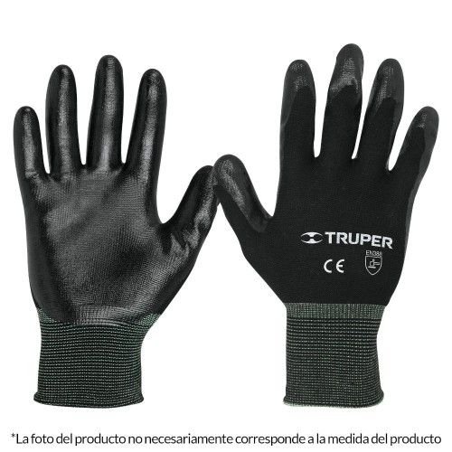 13293 GU-121 GUANTES DE NYLON RECUBIERTOS DE NITRILO CH TRUPER