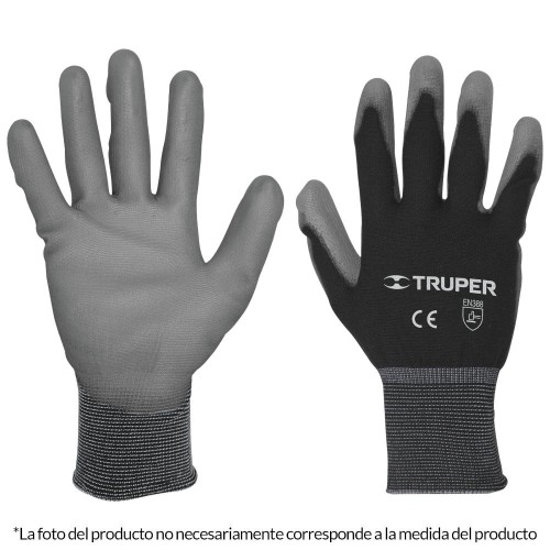 13290 GU-111 GUANTES DE NYLON RECUBIERTOS DE POLIURETANO CH TRUPER