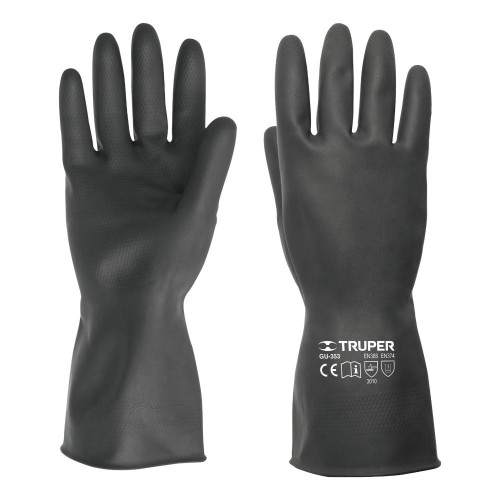 14267 GU-353 GUANTES DE LATEX PARA PINTOR GRANDES TRUPER