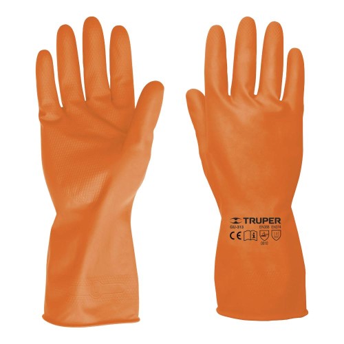 14263 GU-313 GUANTES DE LATEX PARA LIMPIEZA GRANDES TRUPER