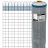 44960 TEMO-10PG ROLLO DE 30 M X 1.05 M DE MALLA MOSQUITERA PLASTICA GRIS FIERO