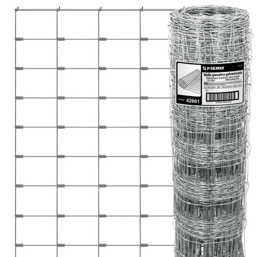 42861 MAGA-50X14 ROLLO DE 50 M X 1.4 M DE MALLA GANADERA DE ACERO GALVANIZADO FIERO