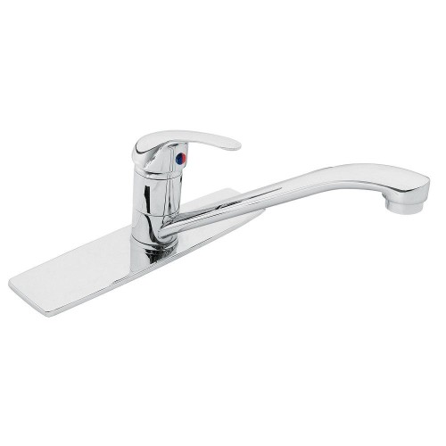 49407 AQF-85 MONOMANDO INOX PARA FREGADERO CUELLO RECTO FOSET AQUA