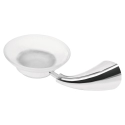 49636 AEA-74 JABONERA METALICA CON PLATO DE VIDRIO FOSET AERO