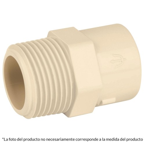 45100 CPVC-613 CONECTOR MACHO DE CPVC 1