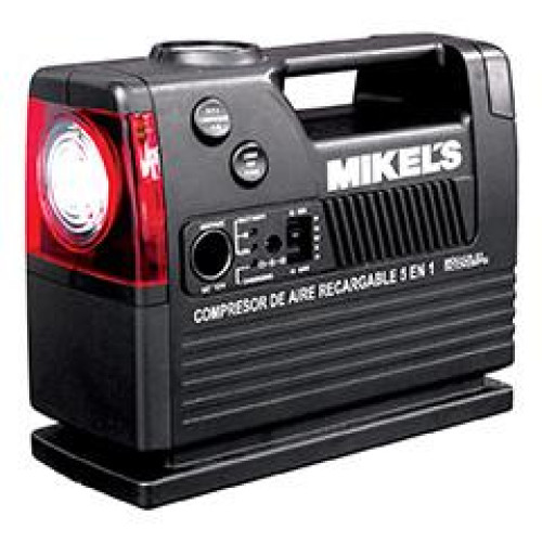 CR-51 COMPRESOR DE AIRE 12 V 5 EN 1 (250 PSI) MIKELS