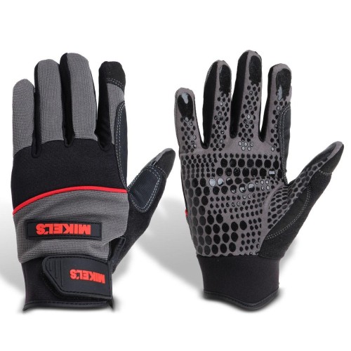 GMMA-2M GUANTES PARA TRABAJO PARA MECANICO MAXIMO AGARRE MEDIANO MIKELS