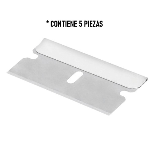 16952 REP-SCRAPER REPUESTO PARA RASPADOR RASP-2 BLISTER CON 5 PIEZAS TRUPER