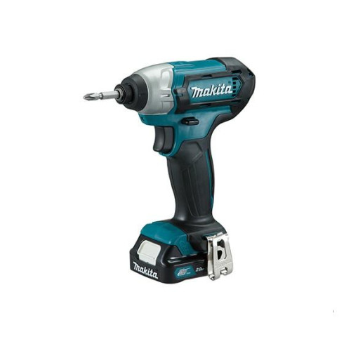 TD110DWAE ATORNILLADOR IMPACTO V V R 0-2600 RPM LI-ION 2 BAT 2 0 AH C/IND Y CARG C/LUZ FRENO MALETIN 12V MAKITA