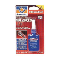 26210 FIJADOR DE ROSCAS ROJO DE RESISTENCIA PERMANENTE 10ML PERMATEX