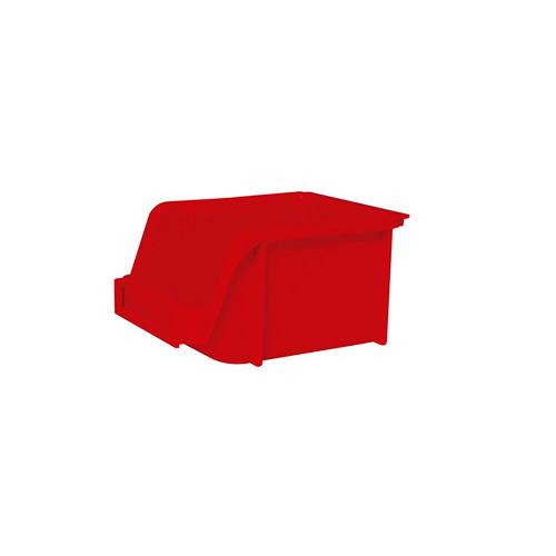 125212 GAVETA PLAST ROJA 5 5X4X3