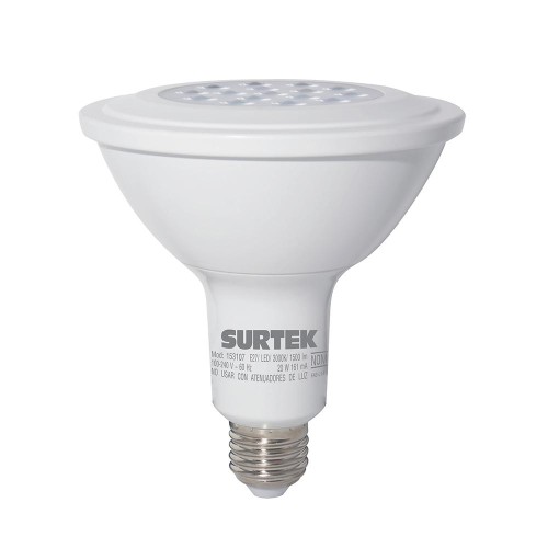 153107 LAMPARA DE LED TIPO PAR38, 20 W LUZ CALIDA SURTEK