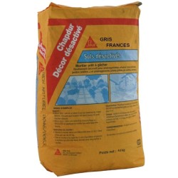 97044 SIKA CHAPDUR GRIS FRANCES SACO 40 KG SIKA CONSTRUCCION