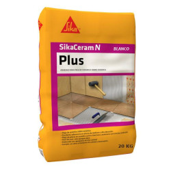 449366 SIKACERAM N PLUS BLANCO SACO 20 KG SIKA CONSTRUCCION