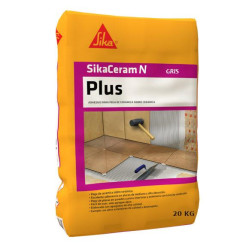 449367 SIKACERAM N PLUS GRIS SACO 20 KG SIKA CONSTRUCCION