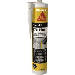 508899 SIKASIL 670 FIRE BLANCO CARTUCHO 300ML SIKA CONSTRUCCION