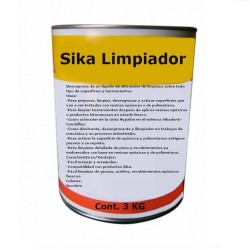 97029 SIKA LIMPIADOR GALON 3 KG SIKA CONSTRUCCION