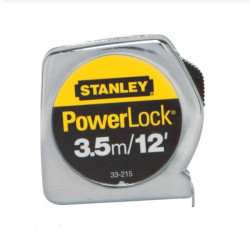 33-215MX CINTA METRICA POWERLOCK 3 5 MX1/2 PULG STANLEY