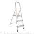 16765 ESTU-4A ESCALERA TUBULAR PLEGABLE 4 PELDAÑOS ALUMINIO TRUPER