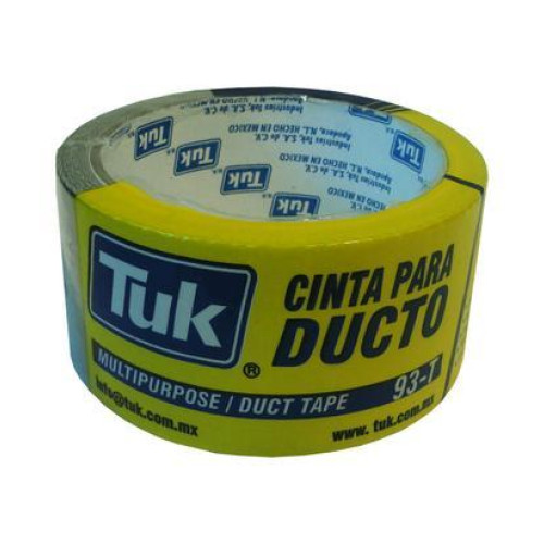 659317 CINTA PARA DUCTOS GRIS PLATA (48MMX50M) TIPO 93-T TUK