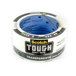 2120 CINTA PARA DUCTOS TRANSPARENTE SCOTCH TOUGH DUCT (48MMX18 2M) 3M