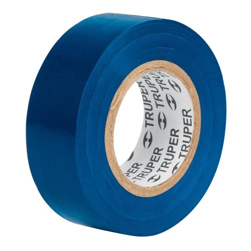 13514 M-22Z CINTA DE AISLAR DE 9 M X 19 MM AZUL TRUPER