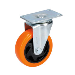 RV7G RODAJA DE PVC NARANJA GIRATORIA 3