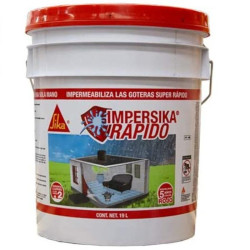 550302 IMPERSIKA RAPIDO ROJO CUBETA 19 L SIKA CONSTRUCCION