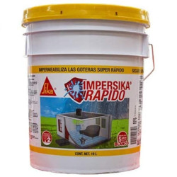 497538 IMPERSIKA RAPIDO BLANCO CUBETA 19 L SIKA CONSTRUCCION